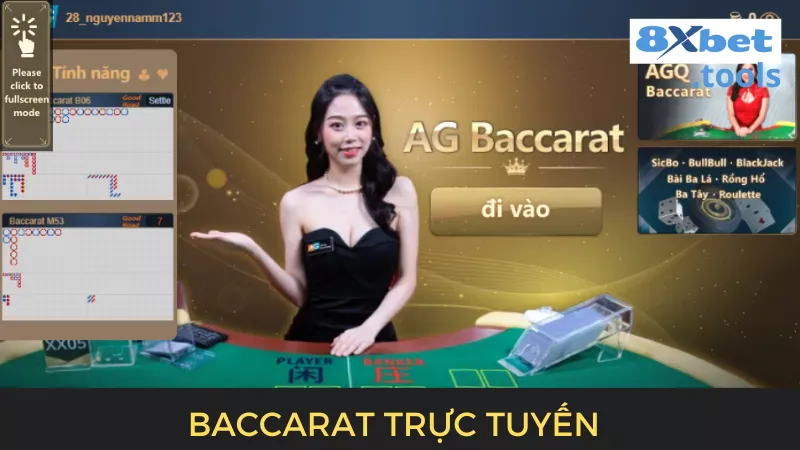 Tham gia Baccarat trực tuyến để rinh về những phần thưởng hấp dẫn