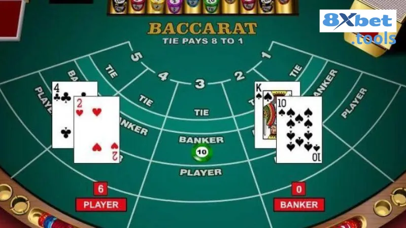 Canh bài baccarat theo quy luật