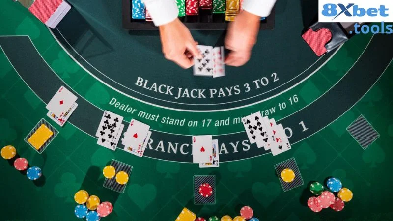 Giới thiệu chung về tựa game Blackjack có tại 8xbet