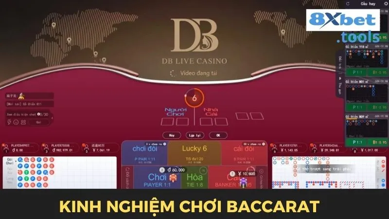 Hãy giữ một tinh thần bĩnh tĩnh khi chơi baccarat 8xbet