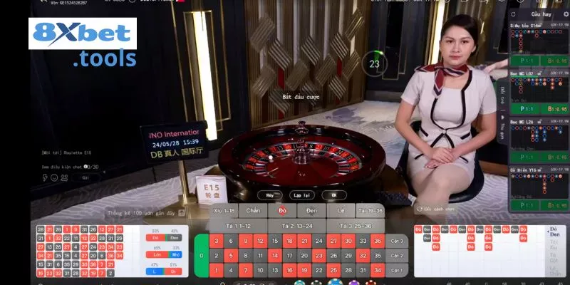 Hướng dẫn chi tiết cách chơi Roulette 8xbet 