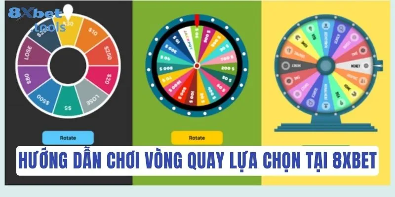 Hướng dẫn xoay vòng quay nhận thưởng tại 8Xbet