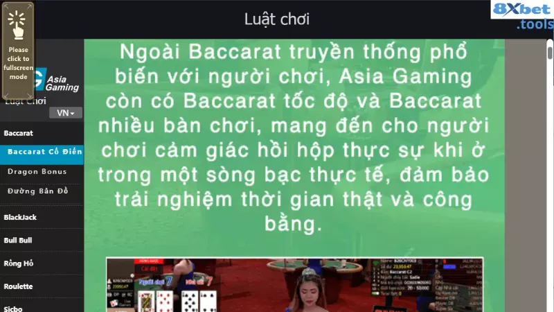 Luật chơi đơn giản mà người chơi cần ghi nhớ