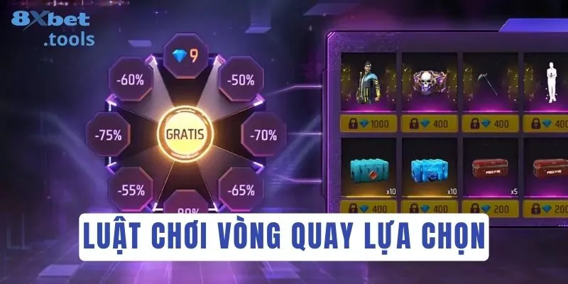 Luật chơi vòng quay lựa chọn đơn giản cho người mới