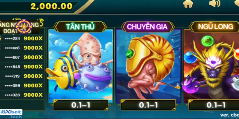 Tựa game có đa dạng phòng chơi cho anh em lựa chọn